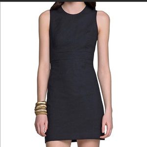 Theory Black Sheath Taline Dress